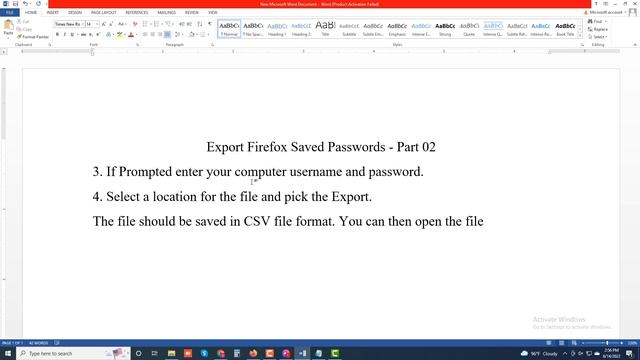 Export Firefox Saved Passwords - Part 02 || Firefox Tutorial смотреть онлайн
