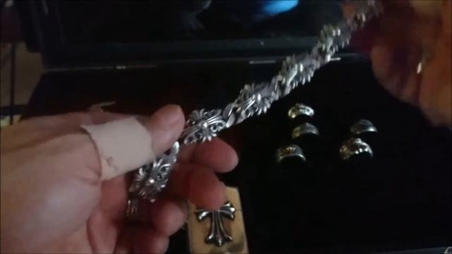 Chrome Hearts キーパーリンクブレスレット　5リンク смотреть онлайн