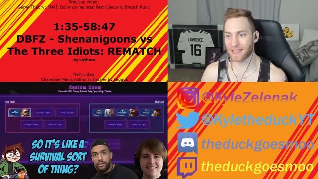 THAT HAS TO HAPPEN NOW!!! Reacting to "DBFZ - Shenanigoons vs The Three Idiots: REMATCH" by Lythero смотреть онлайн