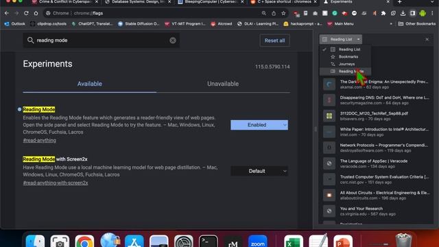Chrome Readers Mode смотреть онлайн