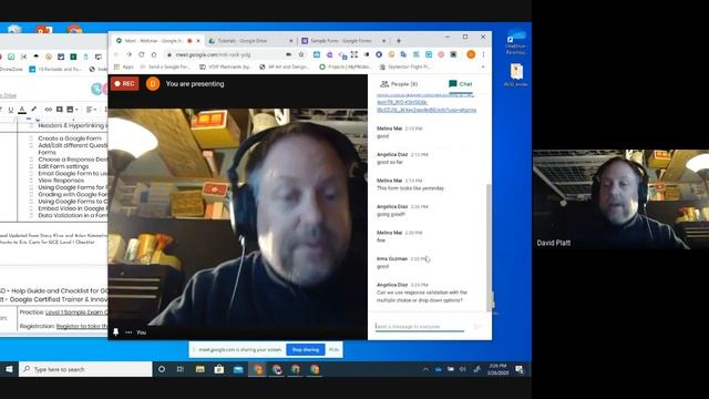 Webinar Google Apps for Ed L1 Part 2 Using Forms смотреть онлайн