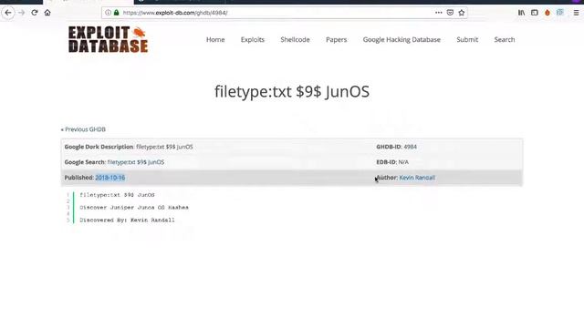 Google Hacking Database GHDB TOOL | HackerSploit смотреть онлайн