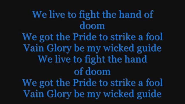 Edguy - Vain Glory Opera lyrics смотреть онлайн