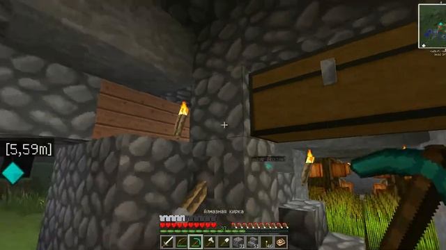 Minecraft Fossil and Archeology! №22. Делаем механическую дверь смотреть онлайн