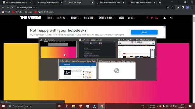 How To Add Thumbnail Tab To Google Chrome | IN Hindi смотреть онлайн