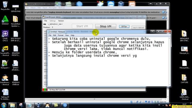 UNBK 2018 - Exambrowser Admin - Cannot Read and Write to Its Data Directory смотреть онлайн