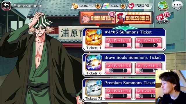 Bleach: Brave Souls - [#289] Mind Attribute Summons + Summon Tickets смотреть онлайн
