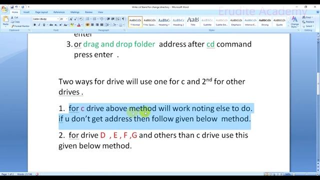 How to change folder or directory in cmd on windows смотреть онлайн