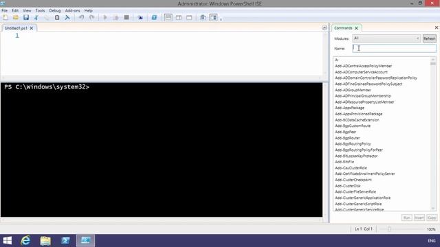 3 Powershell Configuring the ISE Layout смотреть онлайн