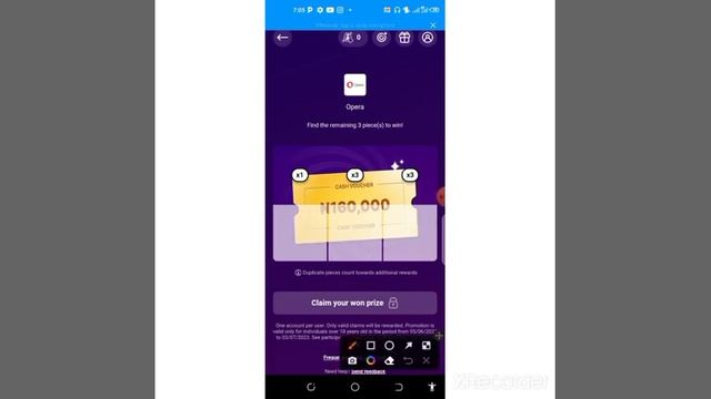 OPERA SHAKE AND WIN NEW TRICK TO GET MORE PUZZLES| REAL OR SHAKE смотреть онлайн