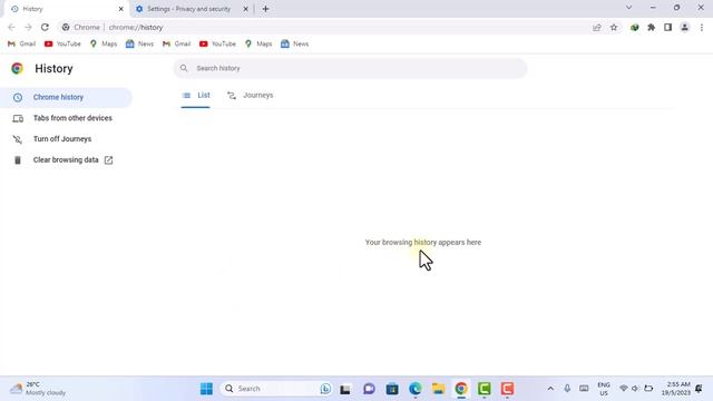 Clear Your Browser History In Chrome Fast And Easy смотреть онлайн