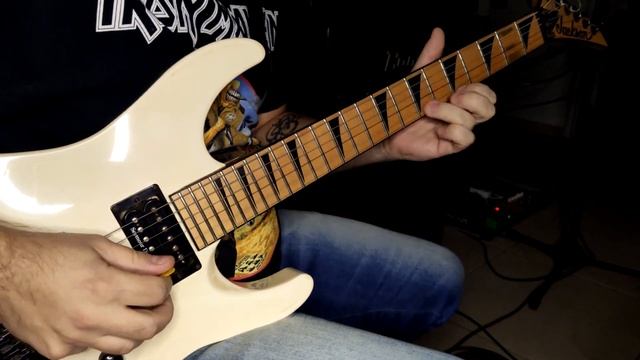 Iron Maiden - The Wicker Man (Alternative Guitar Cover Solo Legacy of the Beast - Diego Konrath) смотреть онлайн