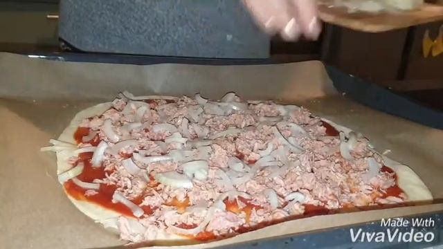 Домашняя пицца/заказ моих деток. смотреть онлайн