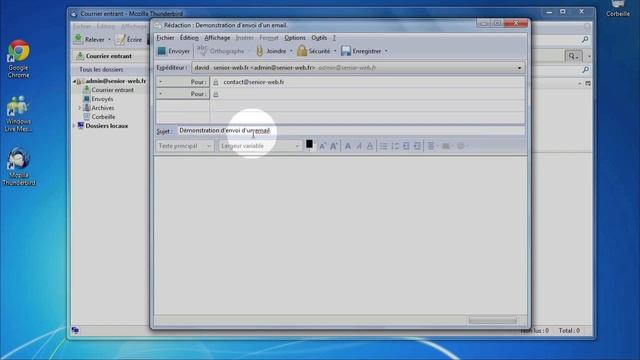 Envoyer un e mail avec mozilla thunderbird смотреть онлайн