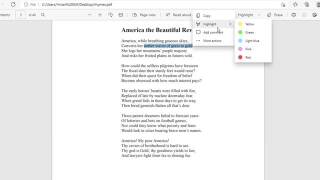 How to Enable/Disable | Show mini menu when selecting text in PDFs' in Edge Browser on Windows 10| смотреть онлайн