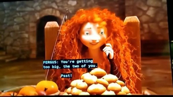 Brave 2012: Dinner Scene