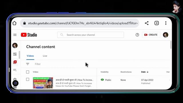 how to open youtube studio in chrome browser se studio kaise open kare [2022] смотреть онлайн