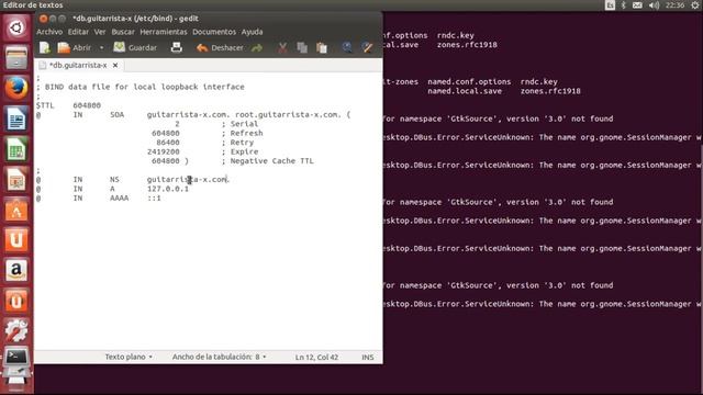 creación de DNS con bind9 en ubuntu 13.10 смотреть онлайн