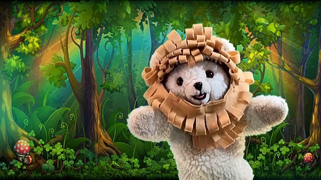 Snuggles d'Bear pretends to be a big, brave Lion when he feels afraid, and sings a funny song too! смотреть онлайн