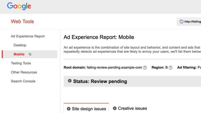Introduction to the Ad Experience Report смотреть онлайн