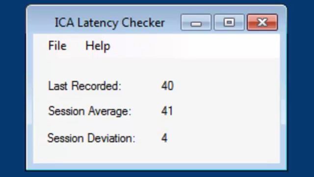 ICA Latency Checker смотреть онлайн
