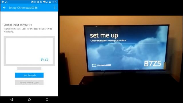 Chrome Cast setup смотреть онлайн