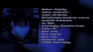 💙холодный плейлист чтобы чувствовать себя последним человеком на земле💙