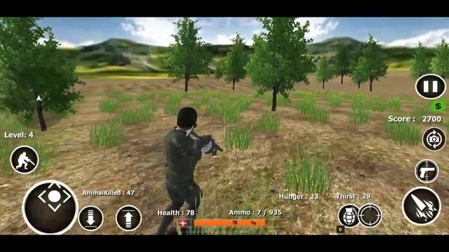Animal Safari Hunter: Rhino & Wild Buffalo - Android Gameplay смотреть онлайн