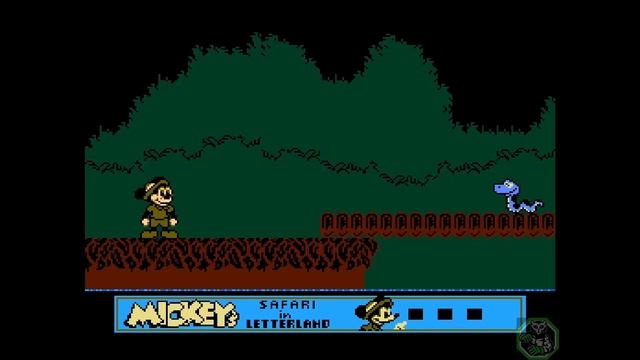 Mickey's Safari in Letterland *NES* Part 1 смотреть онлайн
