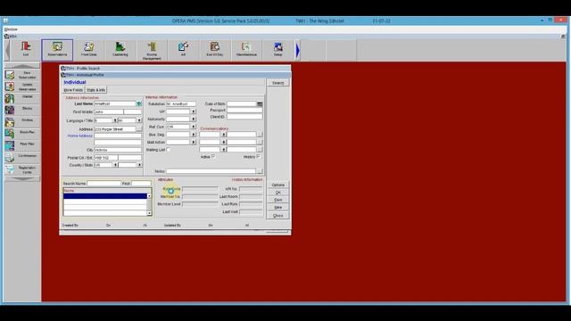 Opera PMS Tutorial - Membuat Guest Profile смотреть онлайн