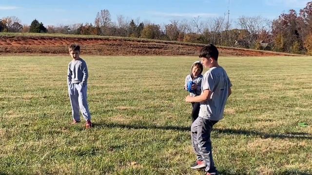Backyard Flag Football Fun In The Fall Kids Activities | Finnley Brave Heart смотреть онлайн