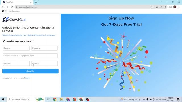 How to Sign Up CrawlQ AI Account? Create CrawlQ AI Account | Text Generator AI смотреть онлайн