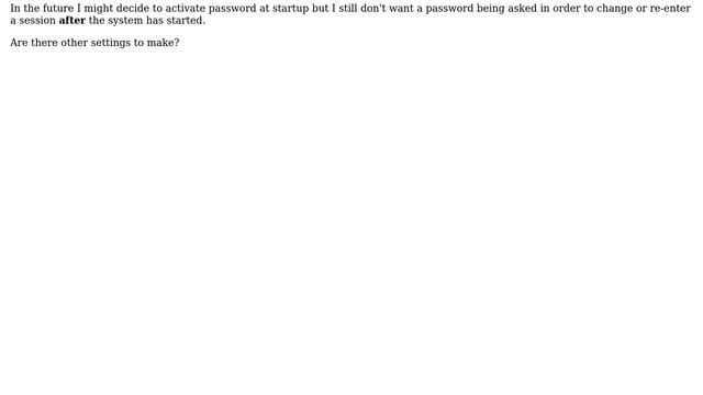 How to enter/choose session after logout without password in (Linux Mint) Xfce? смотреть онлайн