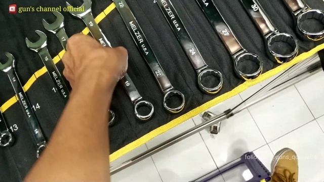 KUNCI RING PAS SET AMERIKA..?? MELZER 14 PC ( 8-32MM ) смотреть онлайн
