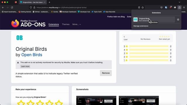 Twitter Legacy Verified Checkmarks Firefox Addon RELEASED смотреть онлайн