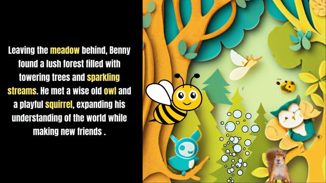 Benny the Brave Little Bee - A Heartwarming Bedtime Story for Kids смотреть онлайн