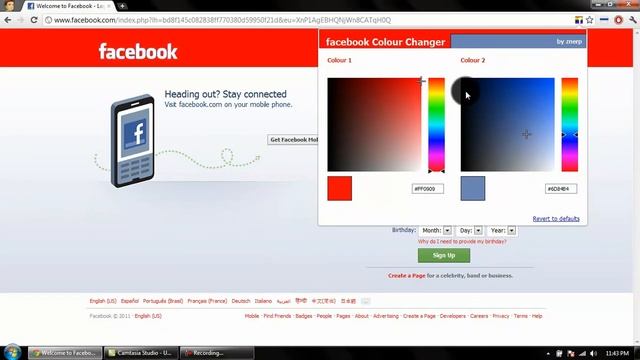 Facebook colour changer Review: Google Chrome extension смотреть онлайн