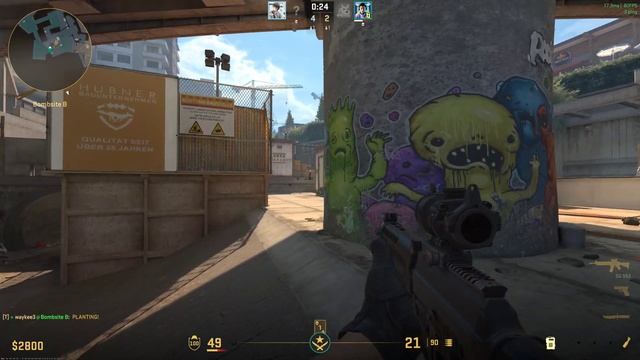 Counter-Strike 2 | Matchmaking | Wingman | Overpass | #1 смотреть онлайн