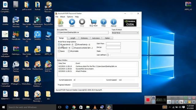How to crack rar file password смотреть онлайн