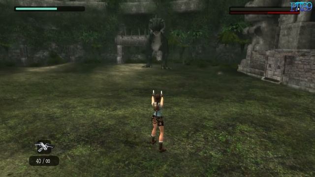 Tomb Raider Anniversary Gameplay - The Lost Valley Boss Fight - 1080p (PC) смотреть онлайн