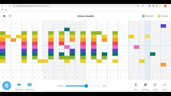 Chrome Music Lab - Song Maker