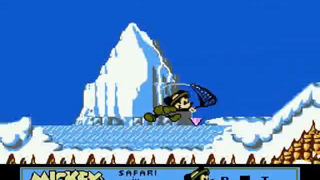 Nintendo Entertainment System Mickey's Safari in Letterland USA смотреть онлайн