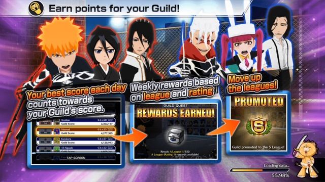 ПРОХОЖДЕНИЕ GUILD QUESTS (Power) | Bleach Brave Souls #284 смотреть онлайн