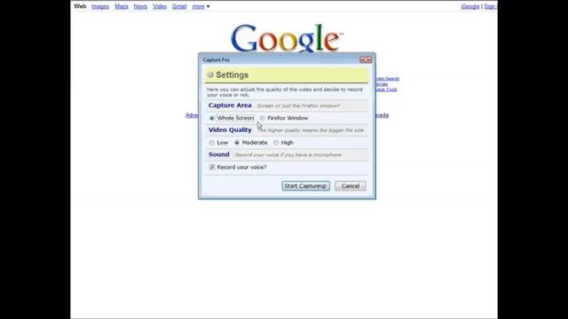 Screen Capture Your Video Within Firefox Using Free Software смотреть онлайн
