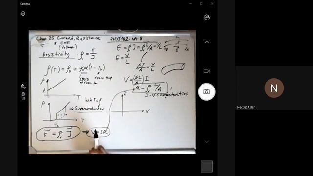 Chap. 25-Current & Resistance - EMF -B смотреть онлайн