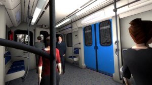Пассажиром на метропоезде 81-760 «ОКА» | Metrostroi | Garry's Mod