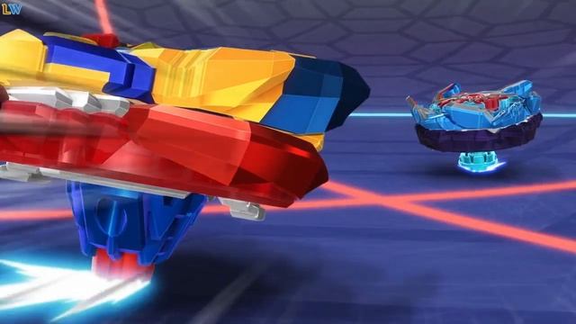 Beyblade burst sparking - Brave Valkyrie vs King Helios смотреть онлайн
