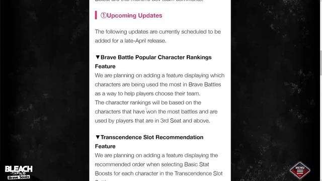 NEW ACHIEVEMENT SYSTEM INFORMATION & UPCOMING UPDATES! MARCH 2024 DEV COMMENTS! Bleach: Brave Souls смотреть онлайн