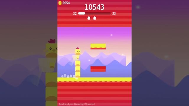 Stacky Bird - All Levels Gameplay Android,ios (Levels 29-33) смотреть онлайн