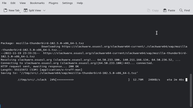Upgrade thunderbird slackware смотреть онлайн
